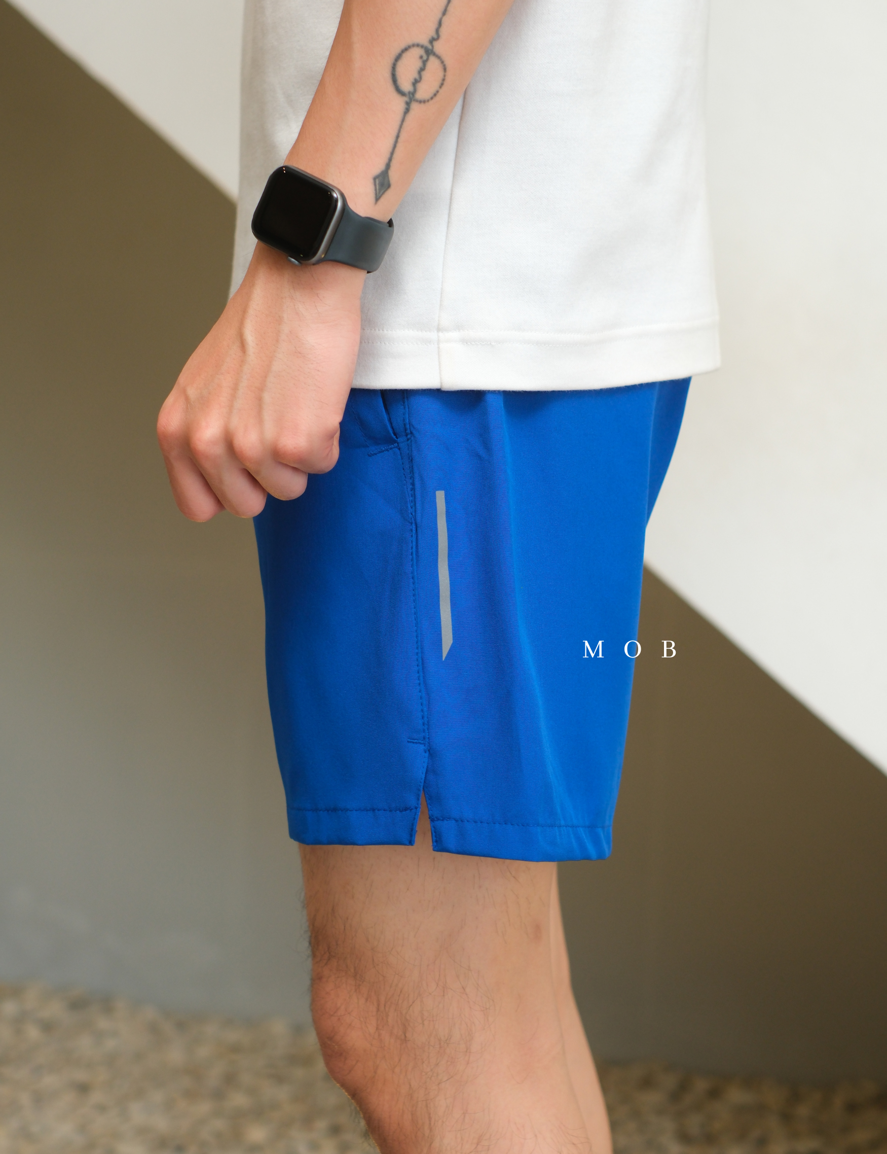 AKSR01003 Active Woven Shorts Dark Blue