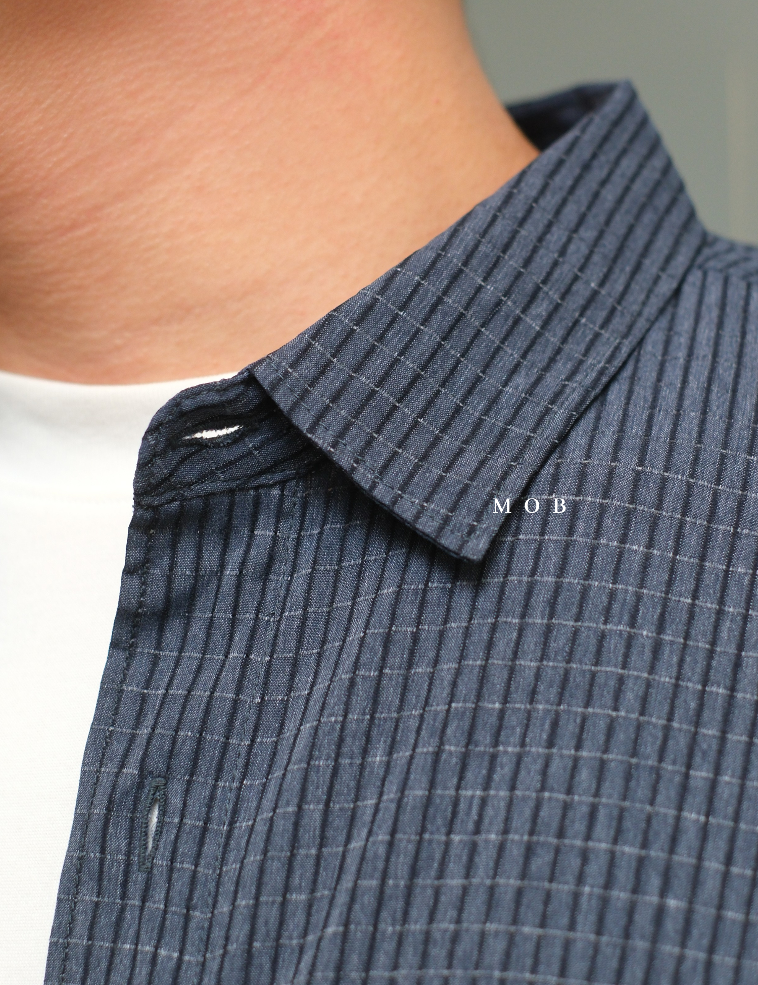 ROASSS01004C Bless Up SS Shirt Midnight Navy
