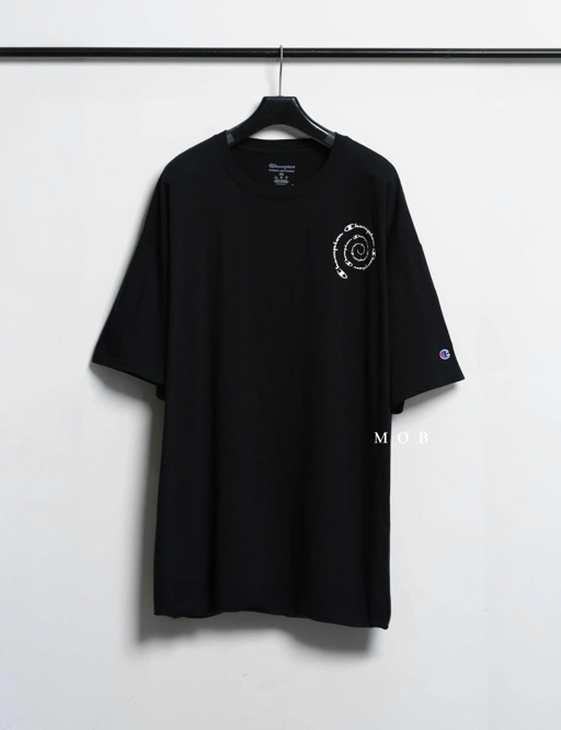 Image of CHMPSST2040A Circle Logo SS Tee Black