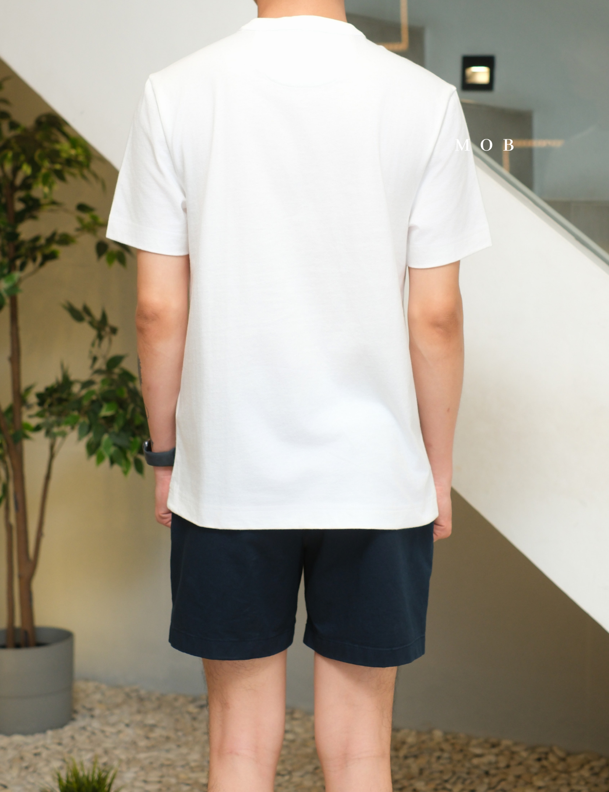 MODSST01001C Basic SS Tee White