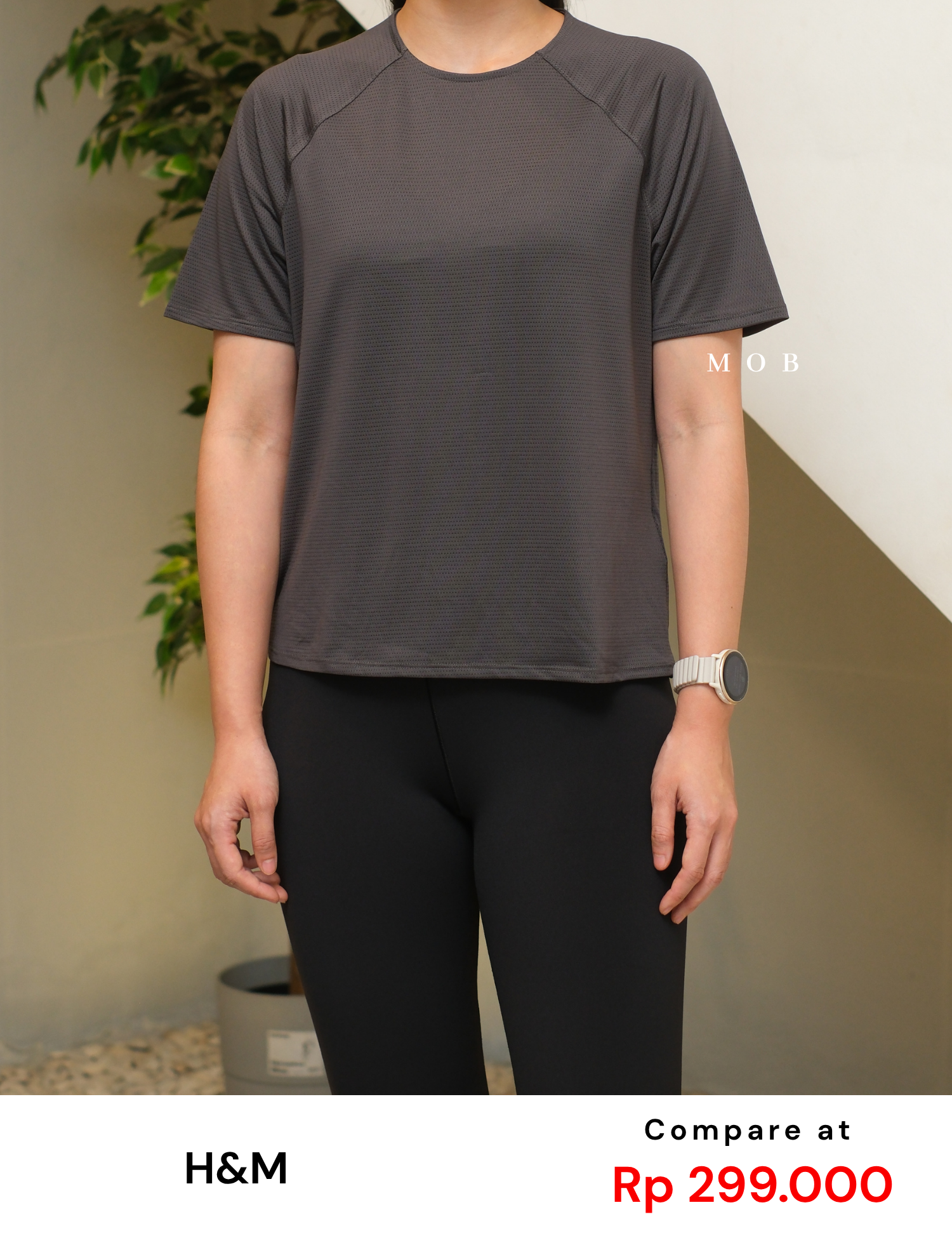 HNM01SST001-004 DryMove Mesh Sports SS Tee Grey