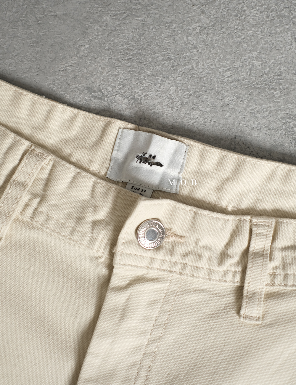 HMSR03002A Relaxed Carpenter Shorts Beige