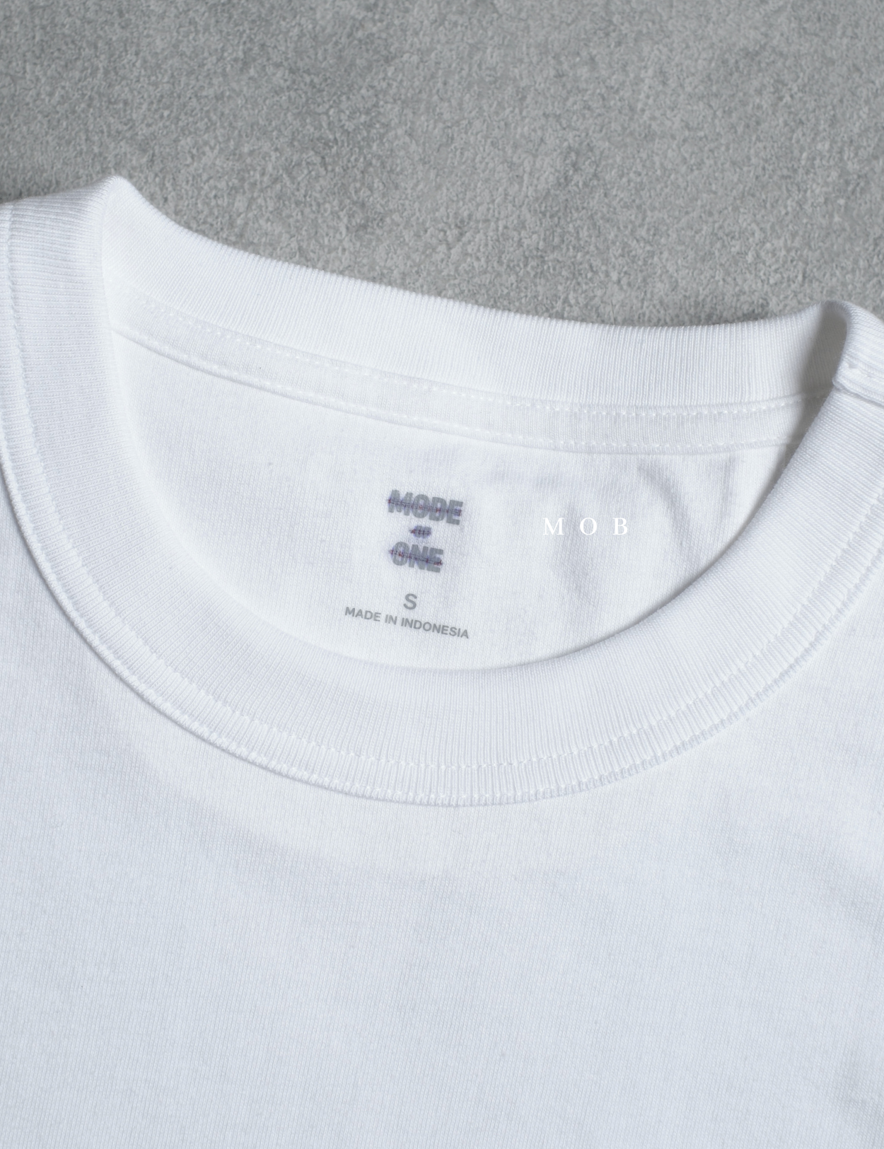 MODSST01001C Basic SS Tee White