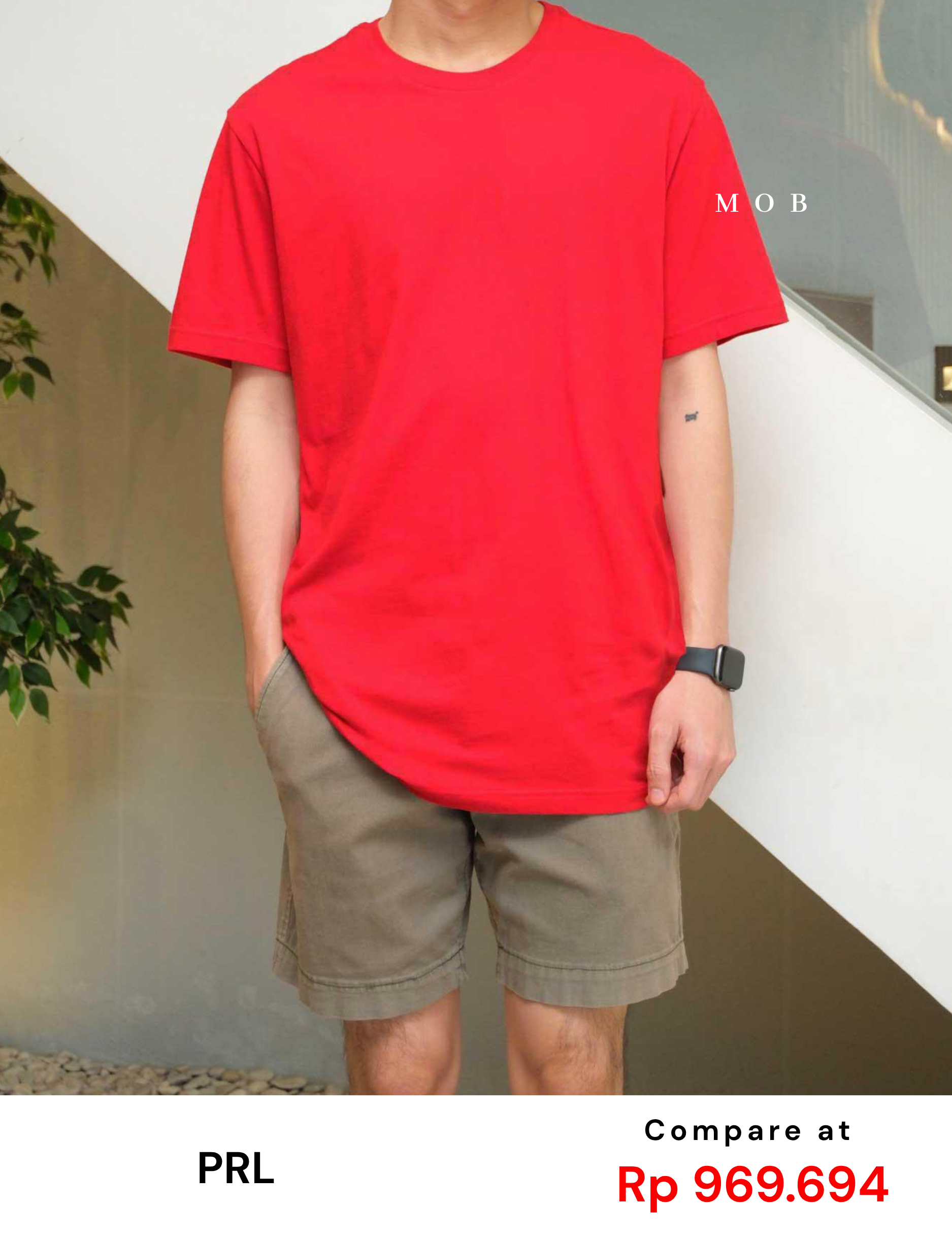 PRLSST05001 Classic SS Tee Red