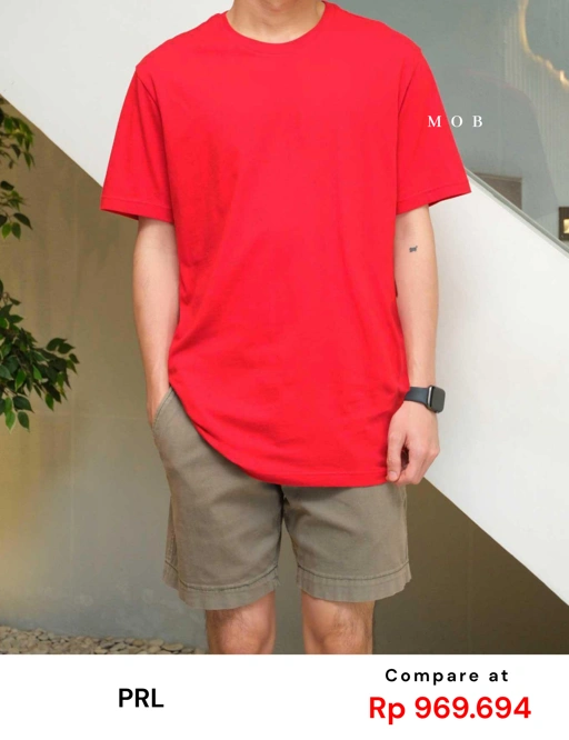 PRLSST05001 Classic SS Tee Red