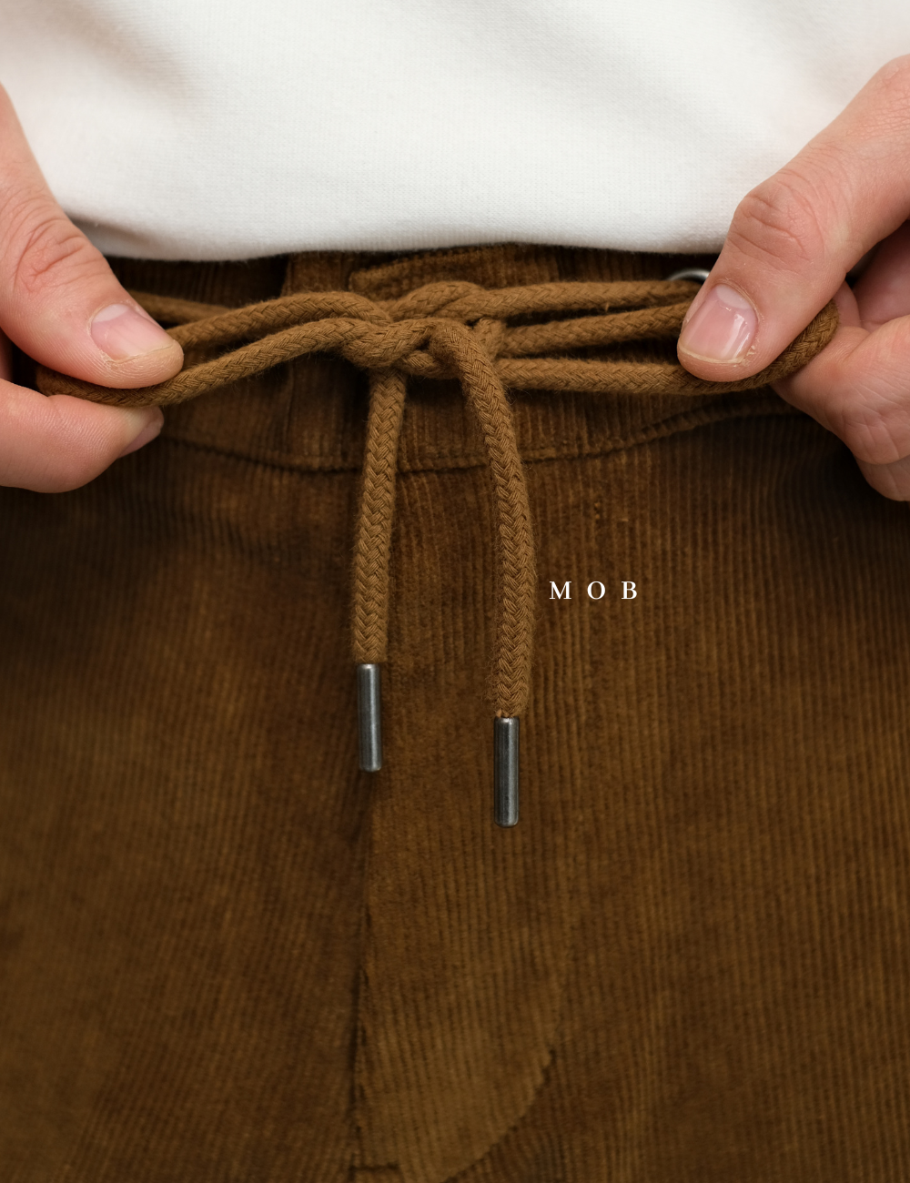 SOJP01001 Corduroy Jogger Pants Brown