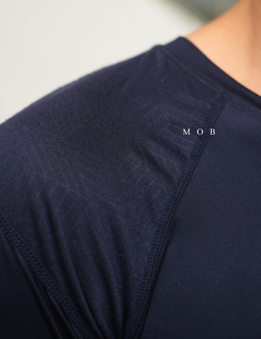 PMBL02001A Warmcell Baselayer Small Logo Navy