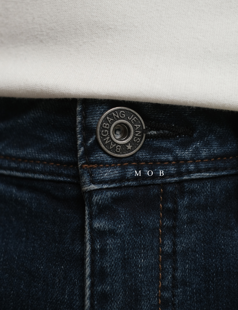 BBGPT01003A Skinny Navy Washed Ripped (28 ONLY)