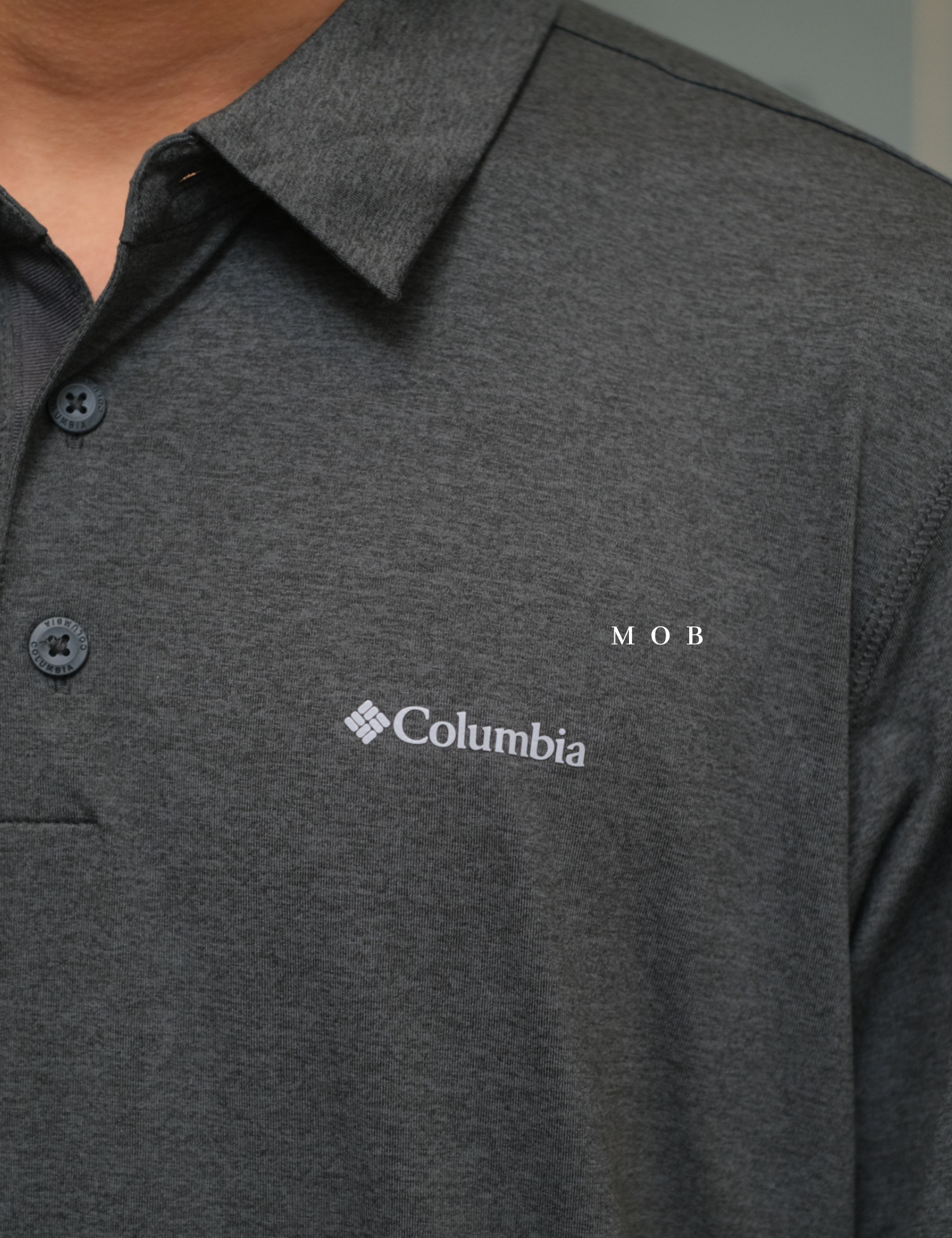 CLMPSS01001 Tech Trail Polo F24 SS Dark Grey
