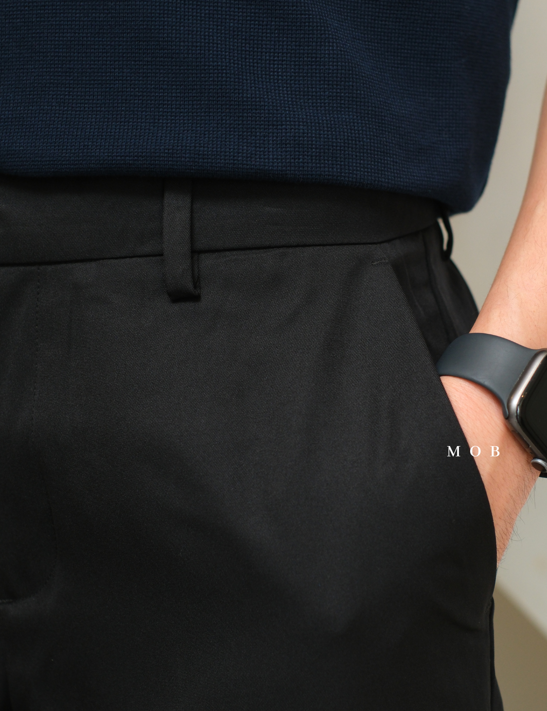 PEPT04001A MODERN Portfolio Pants Black