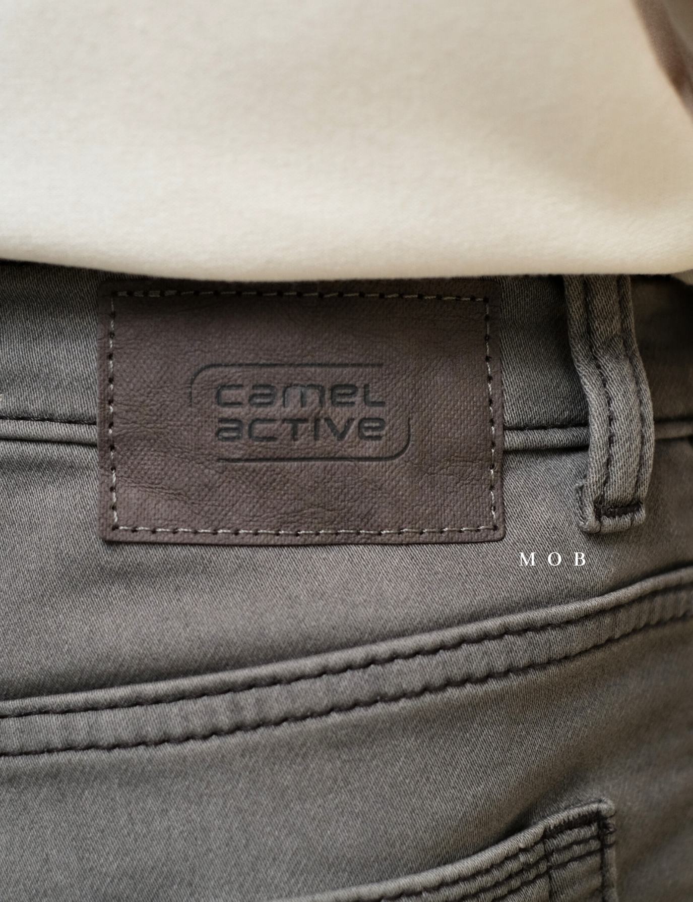 CASR01001 Active Denim Shorts Smoke Grey
