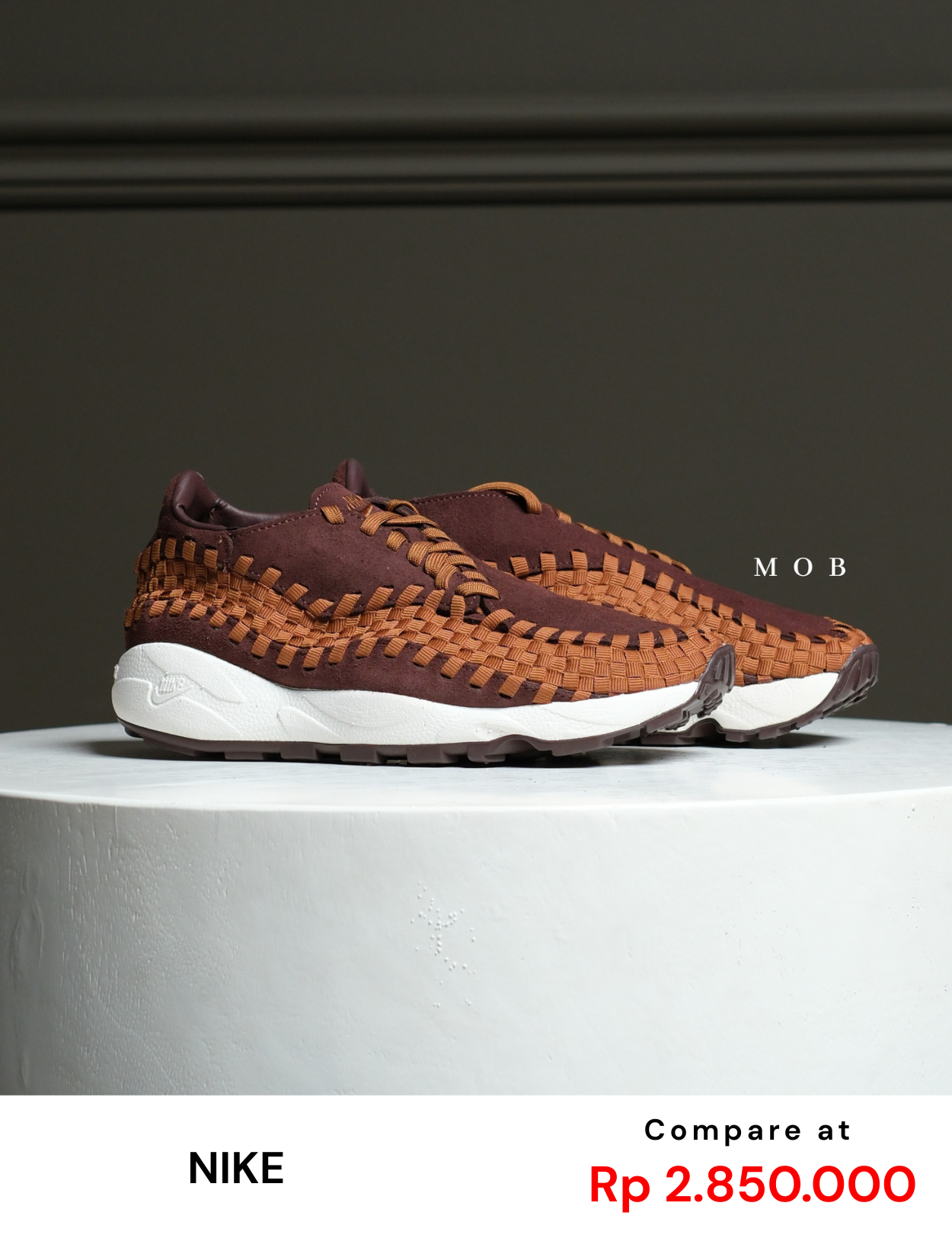 NKSSH03002B Air Footscape Woven Premium Shoes Saturn Gold and Earth