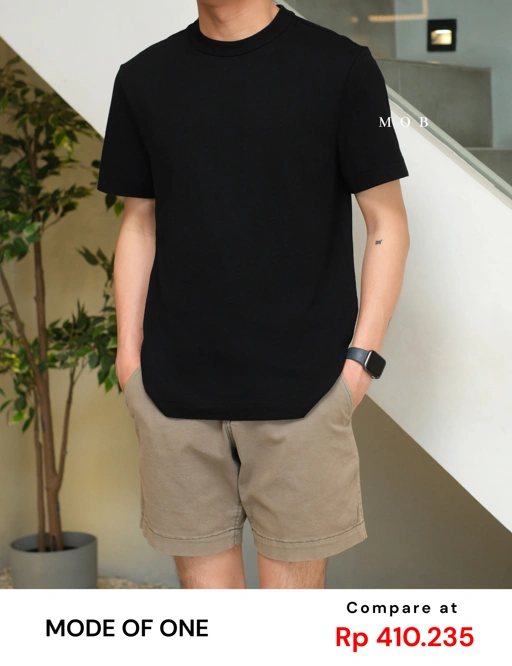 Image of MODSST01001B Basic SS Tee Black