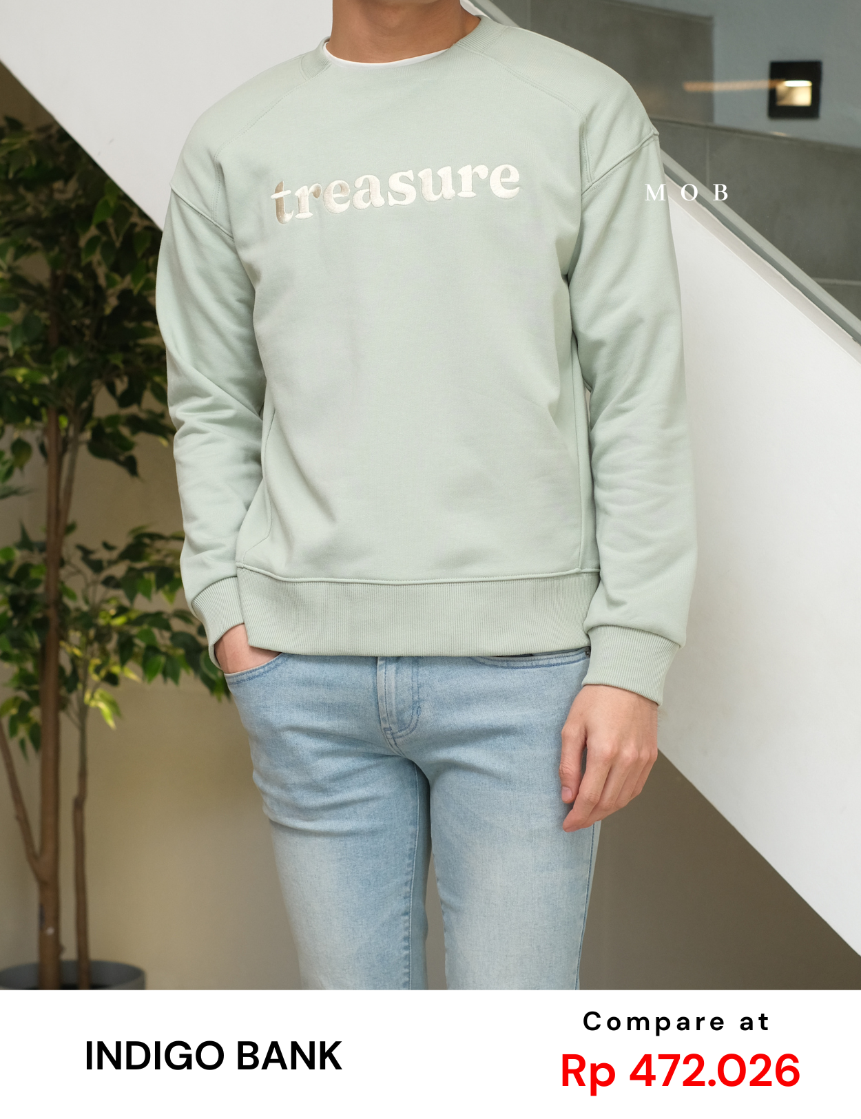 IBSW01001B Treasure Sweatshirt Mint