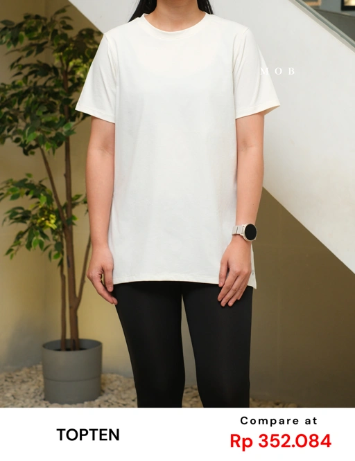 Image of TOPSST03001B UV & Cooling Fit SS Tee White