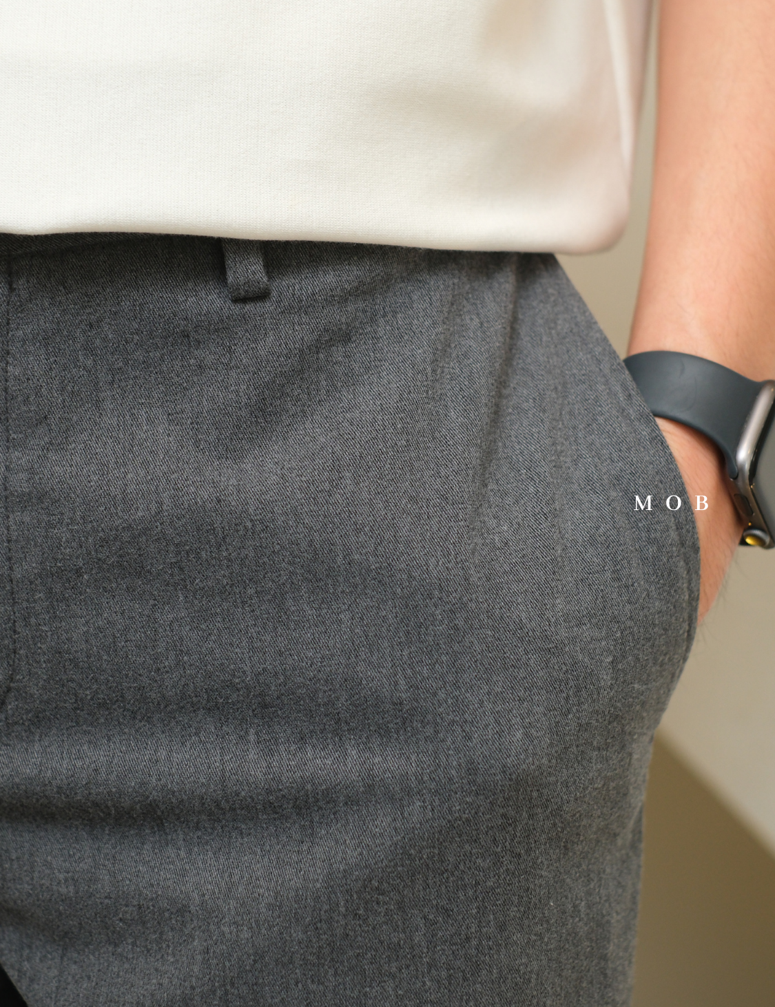 ONPT2808 Athletic Ultimate Chino Pants Dark Grey Misty