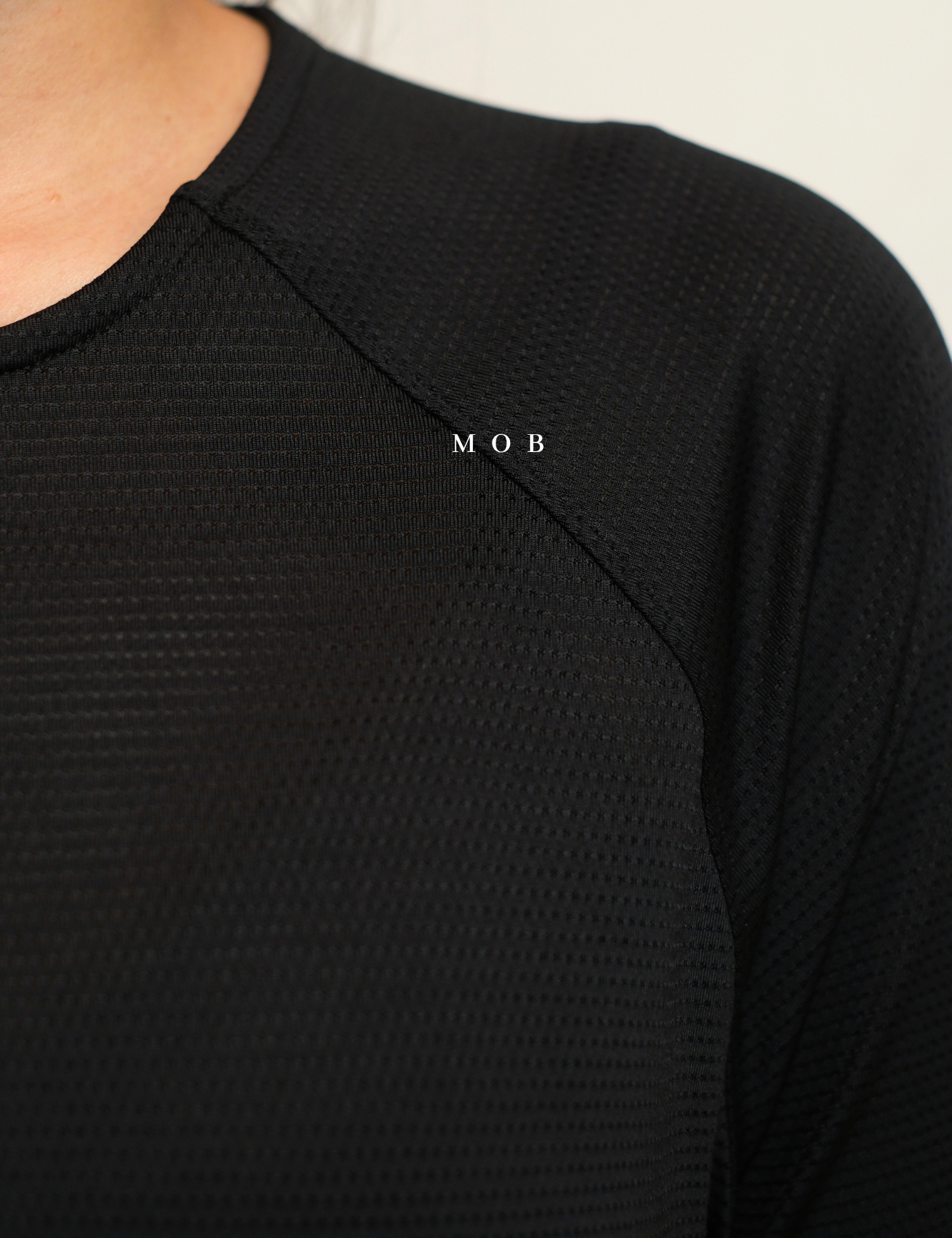 HNM01SST001-001 DryMove Mesh Sports SS Tee Black