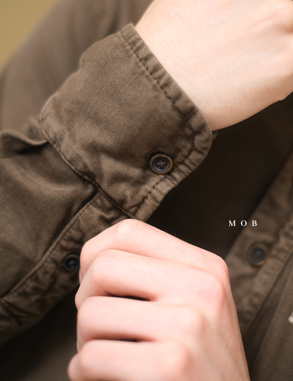 NPJPLS01001 Edor Polo LS Dark Brown