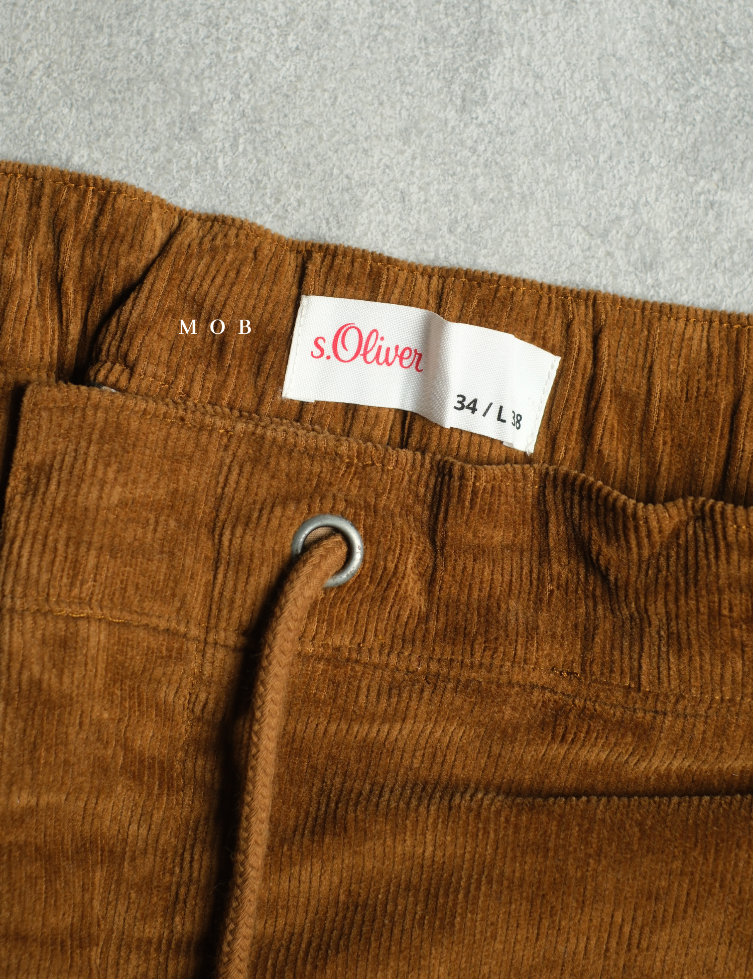 SOJP02001 Regular Corduroy Jogger Pants Brown