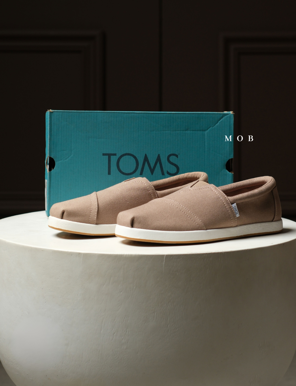 TMSSSH01002A Alp FWD Shoes Dune Recycled Cotton Canvas