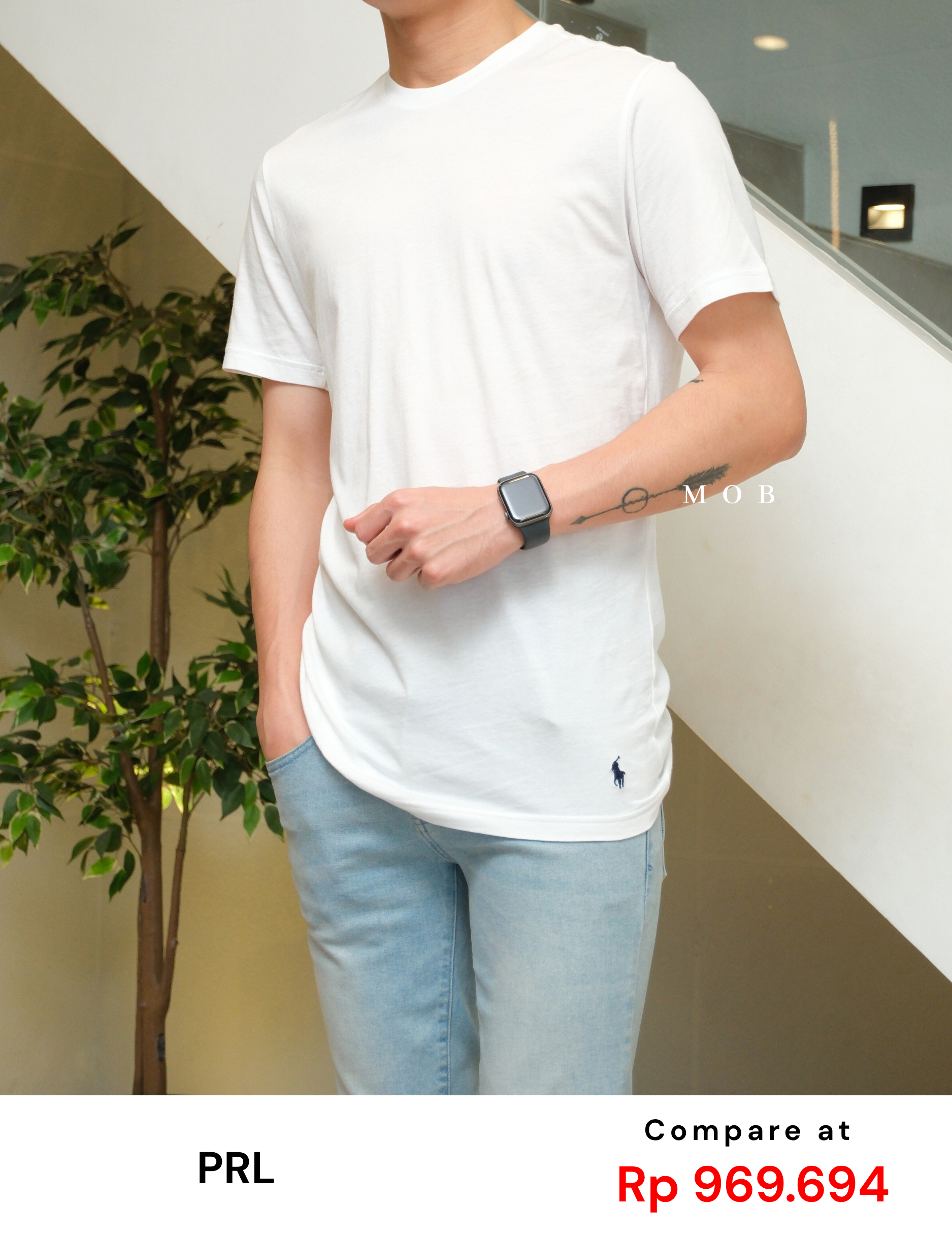 PRLSST05002 Classic SS Tee White