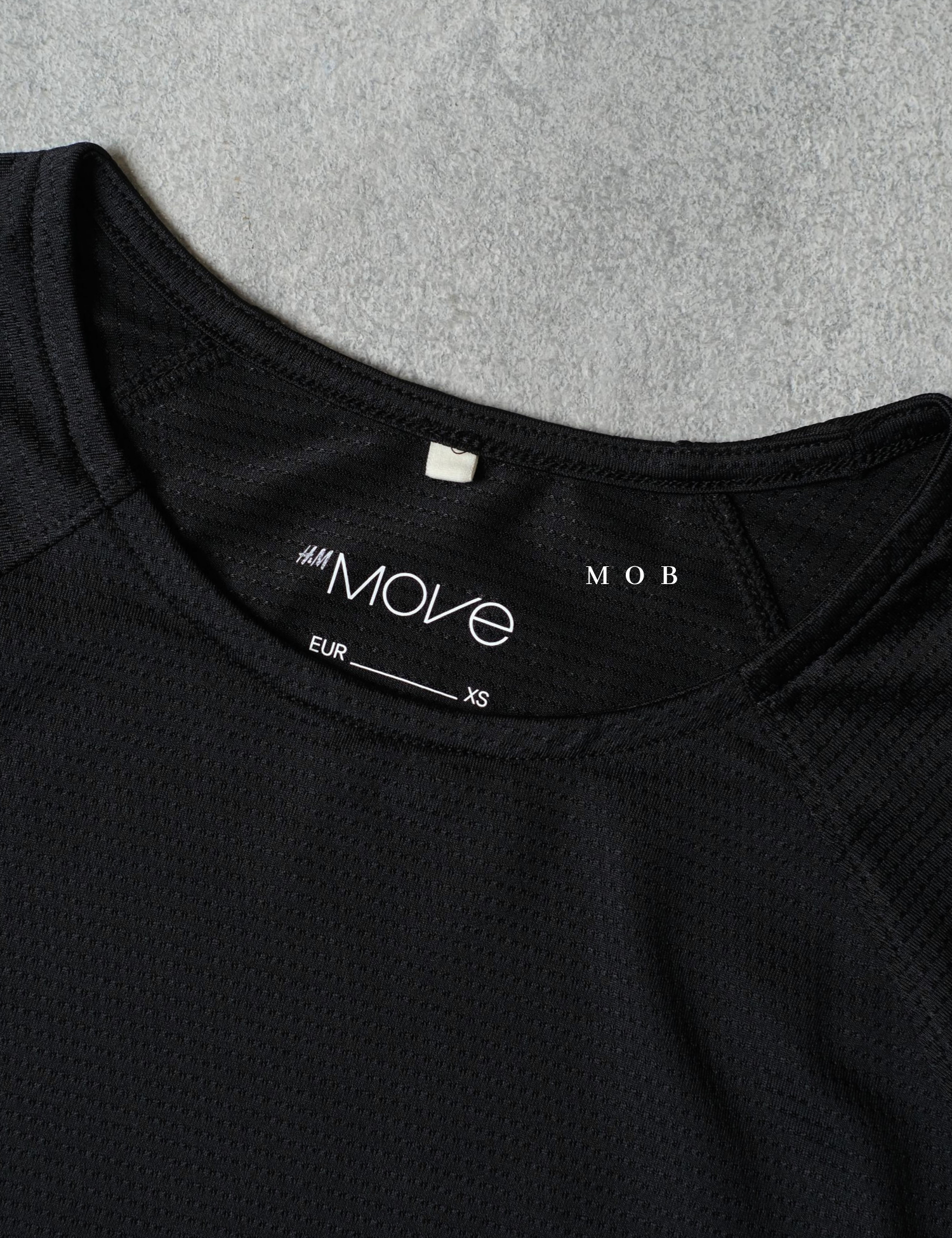 HNM01SST001-001 DryMove Mesh Sports SS Tee Black