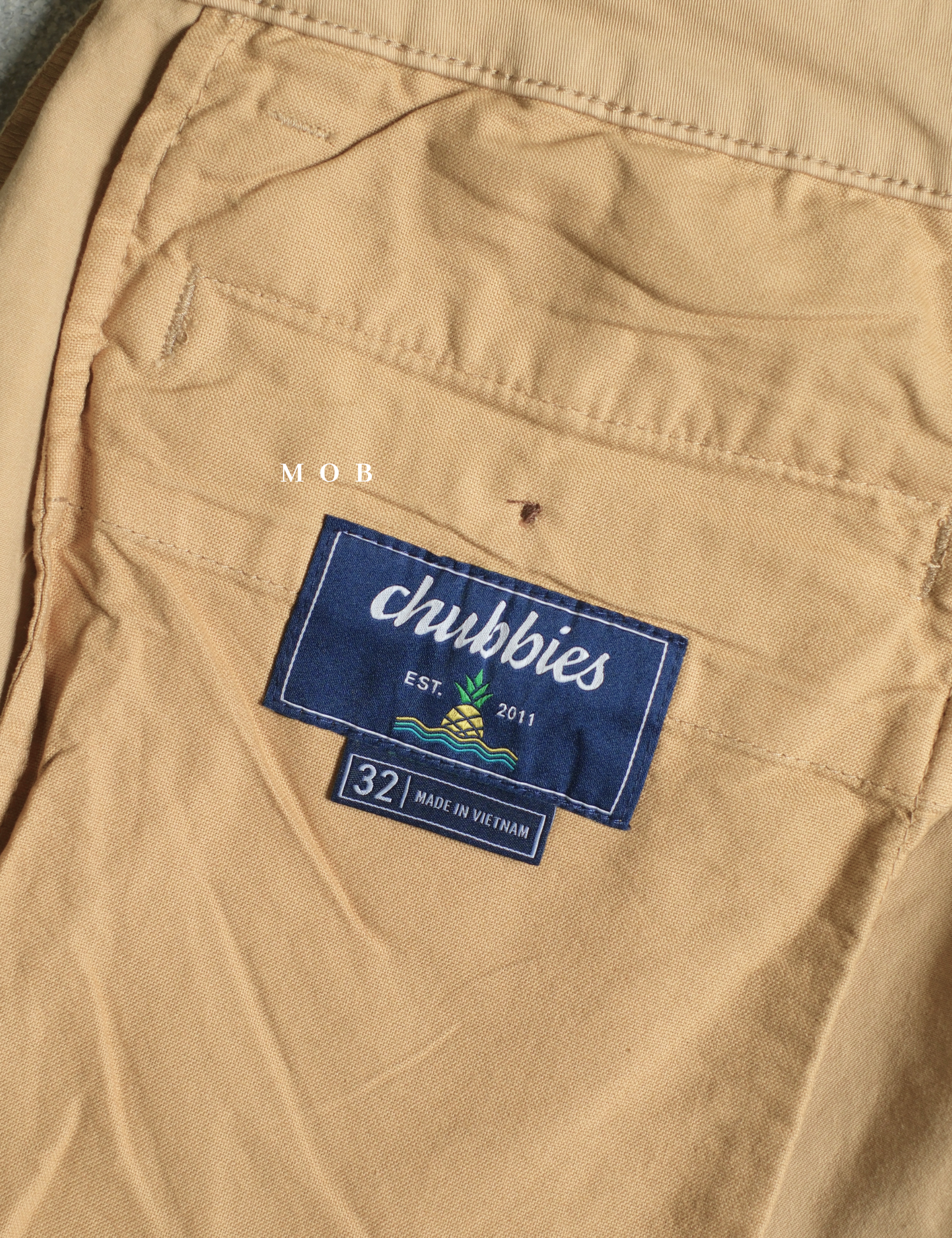 CBSSR05004 Chino Shorts Khaki (Inseam 7)