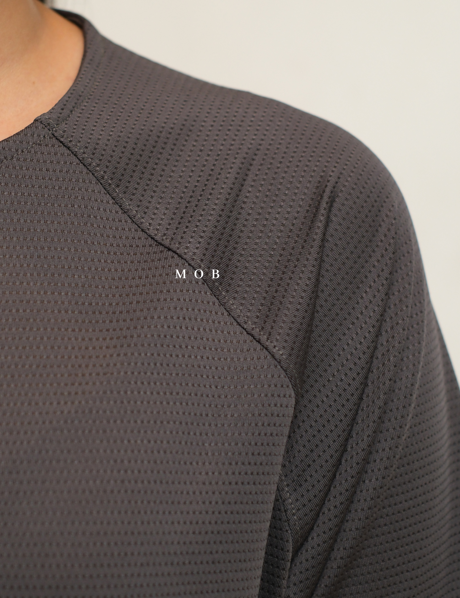 HNM01SST001-004 DryMove Mesh Sports SS Tee Grey
