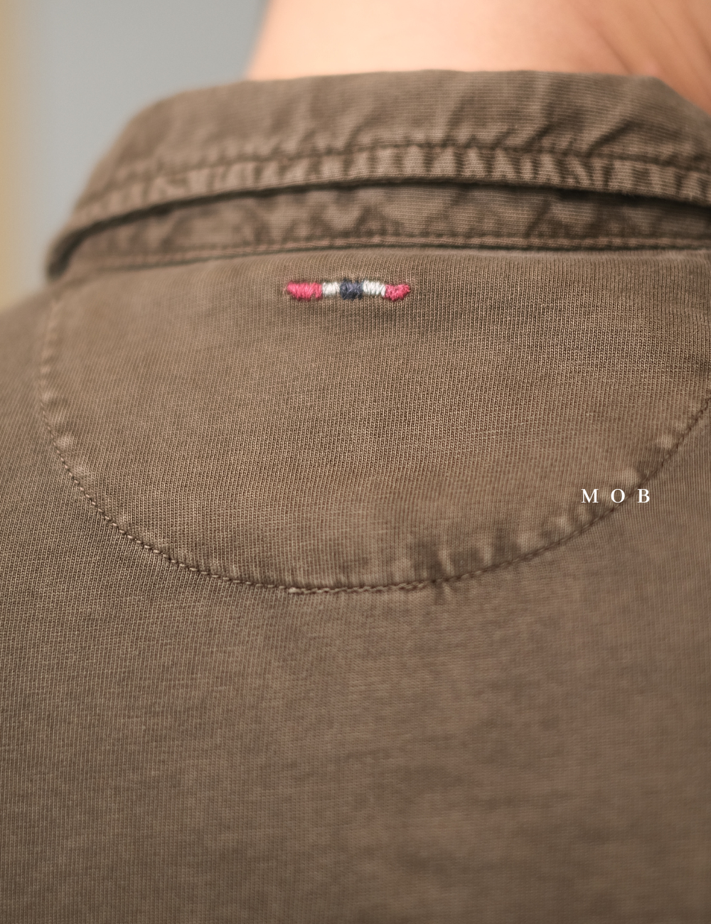NPJPLS01001 Edor Polo LS Dark Brown