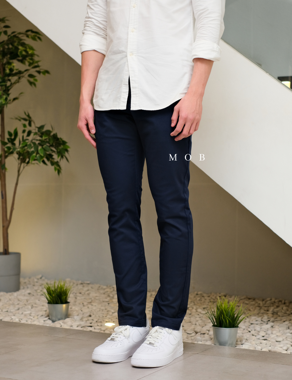 ONPT3401D Skinny Ultimate Built in Flex Chino Pants Navy