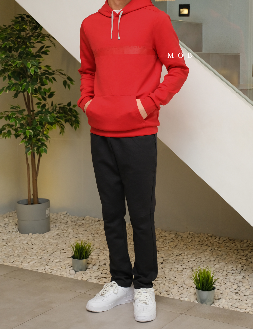 UAHOD01003 Unstoppable Hoodie Red