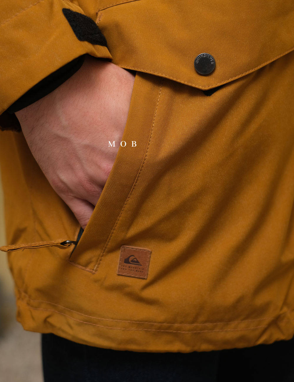QSWP04003 Drift Parka Jacket Snow Jacket Golden Brown