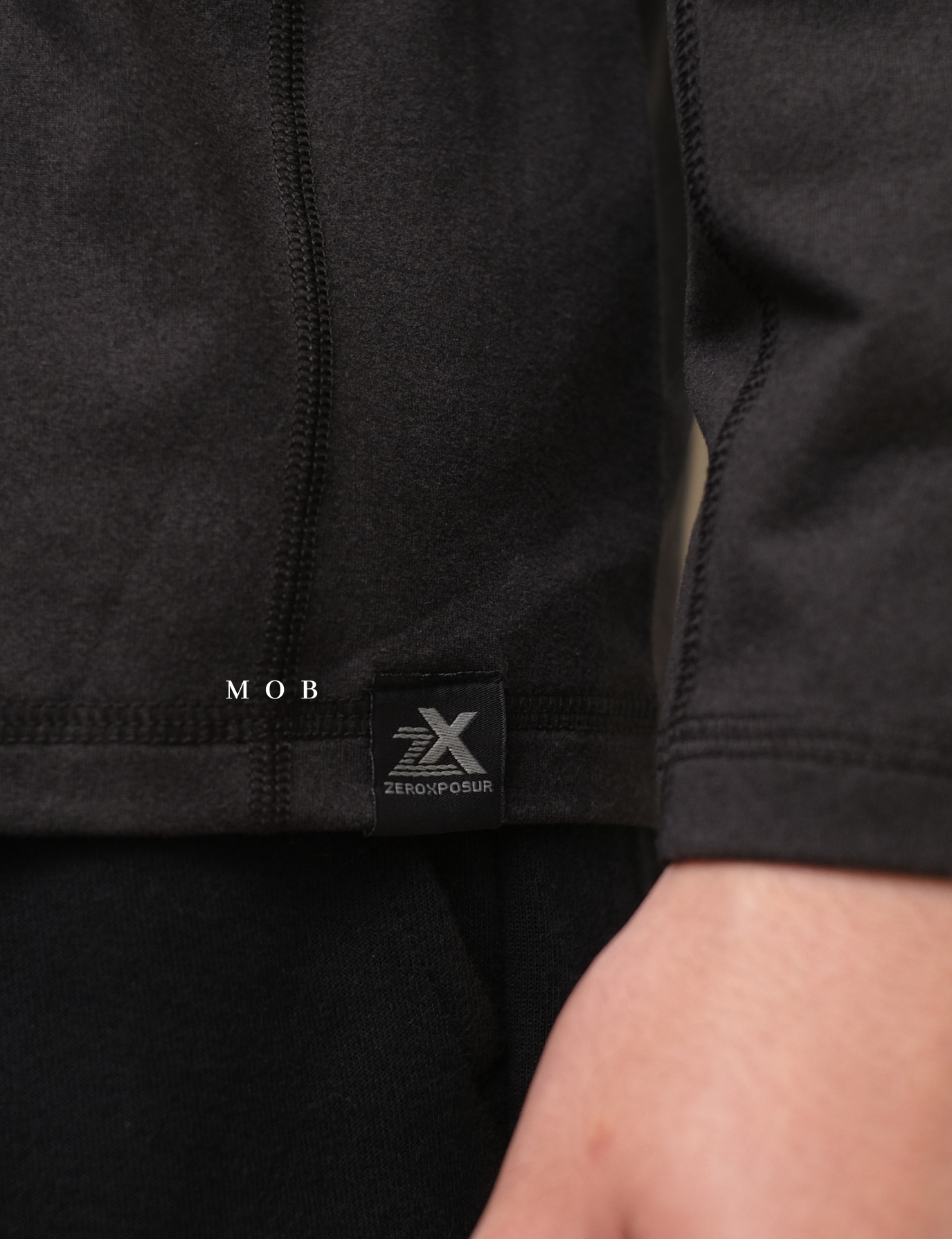 ZXPBS01001 Trekker Performance Base Layer Top Dark Grey