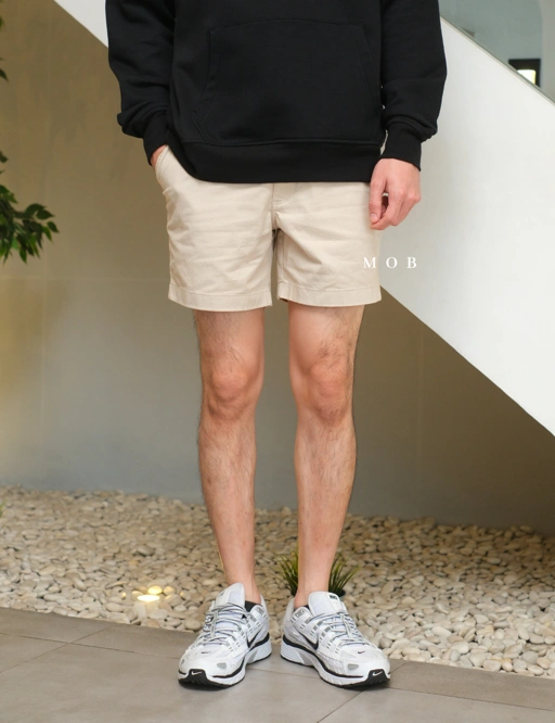 Image of CBSSR01001 Twill Stretch Shorts Khaki (Inseam 5.5)