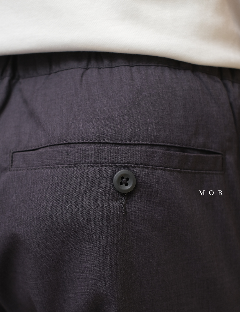 UNQPT14002 Heattech Warm-Lined Pants Side Pockets Dark Grey
