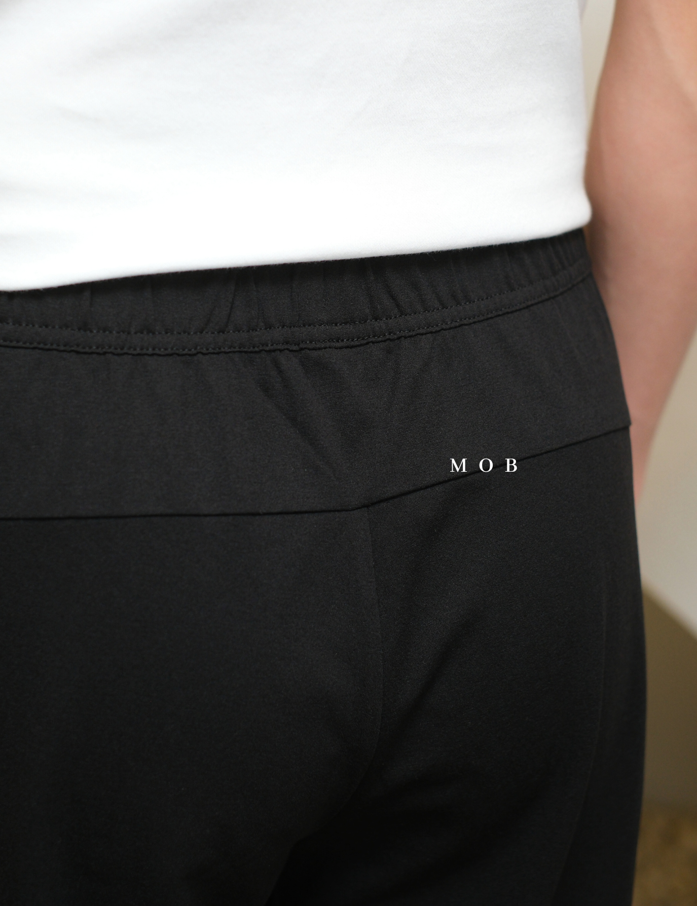 GUJP03001 Stretch Jogger Pants Black