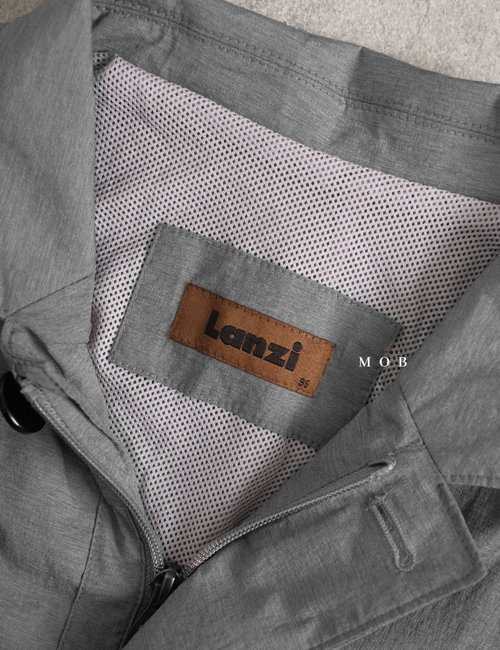 LZJ01001C Lightweight Hybrid Jacket Grey