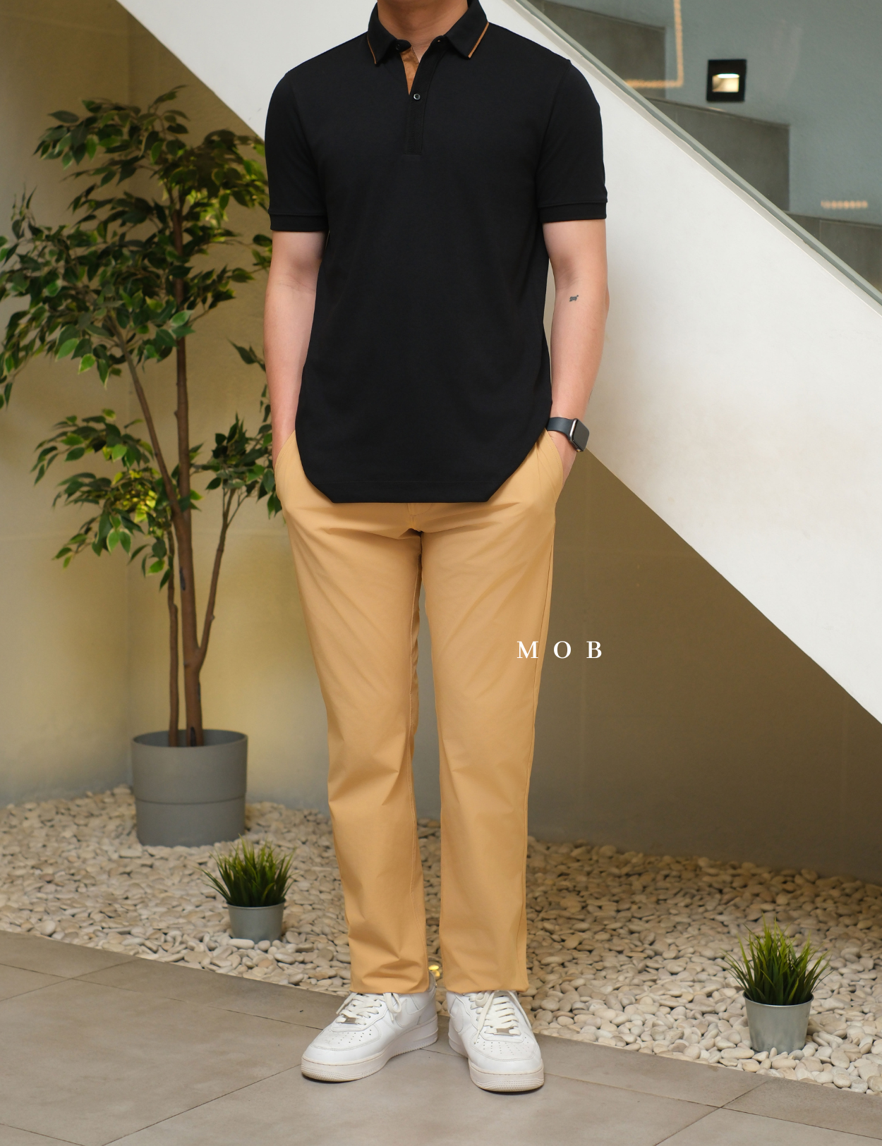 ESPPT01001 Performance Slim Pants Khaki