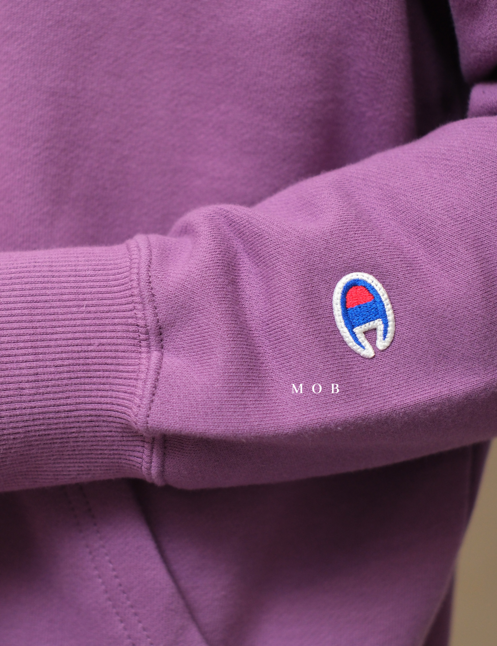 CHMPHOD2101H Basic Terry Pullover Hoodie Wisteria
