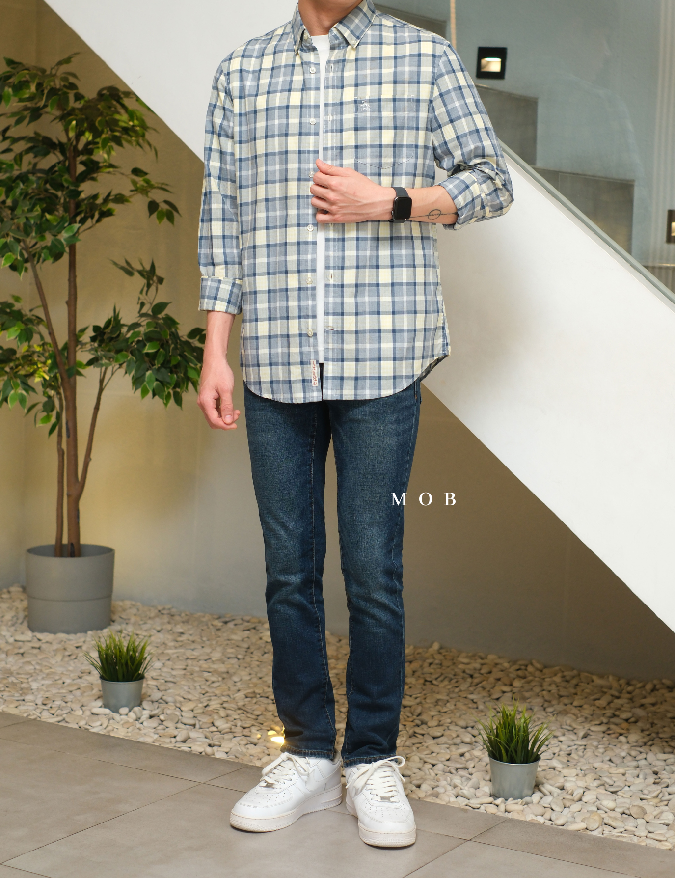 ARPT1001 Premium Air Slim Jeans Dark Blue