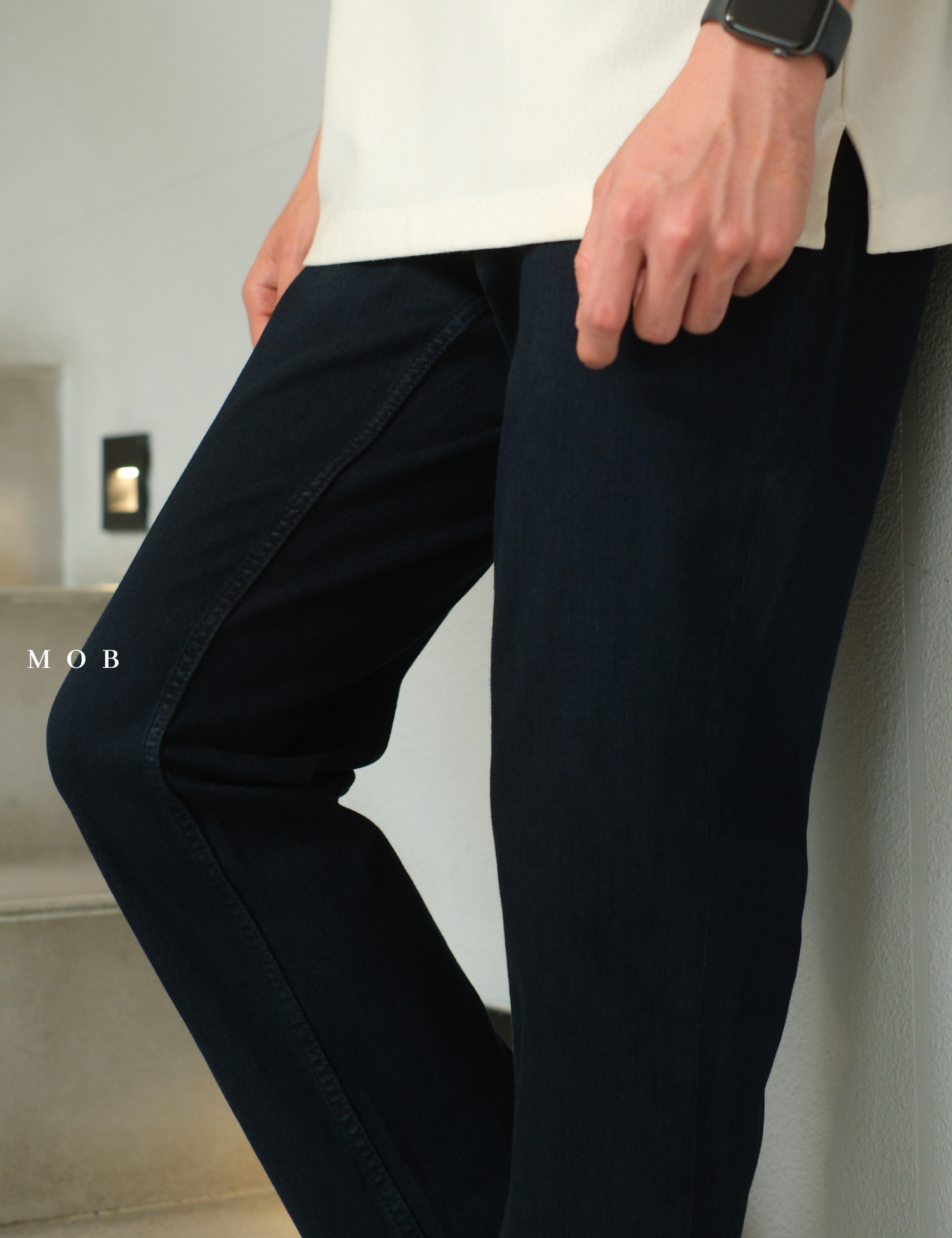 JAPT04002 Athletic Comfort Stretch Jeans Dark Indigo