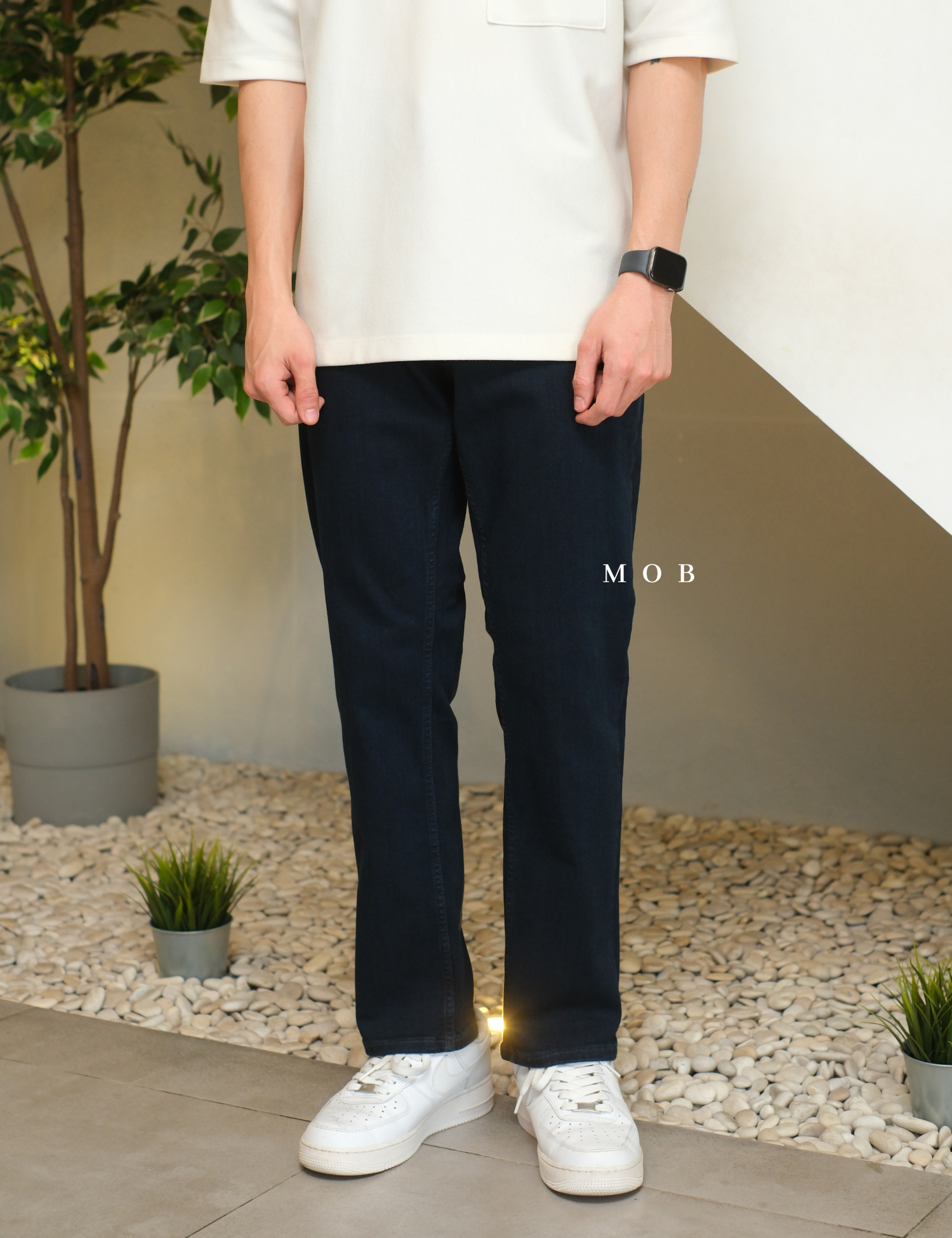 JAPT04002 Athletic Comfort Stretch Jeans Dark Indigo