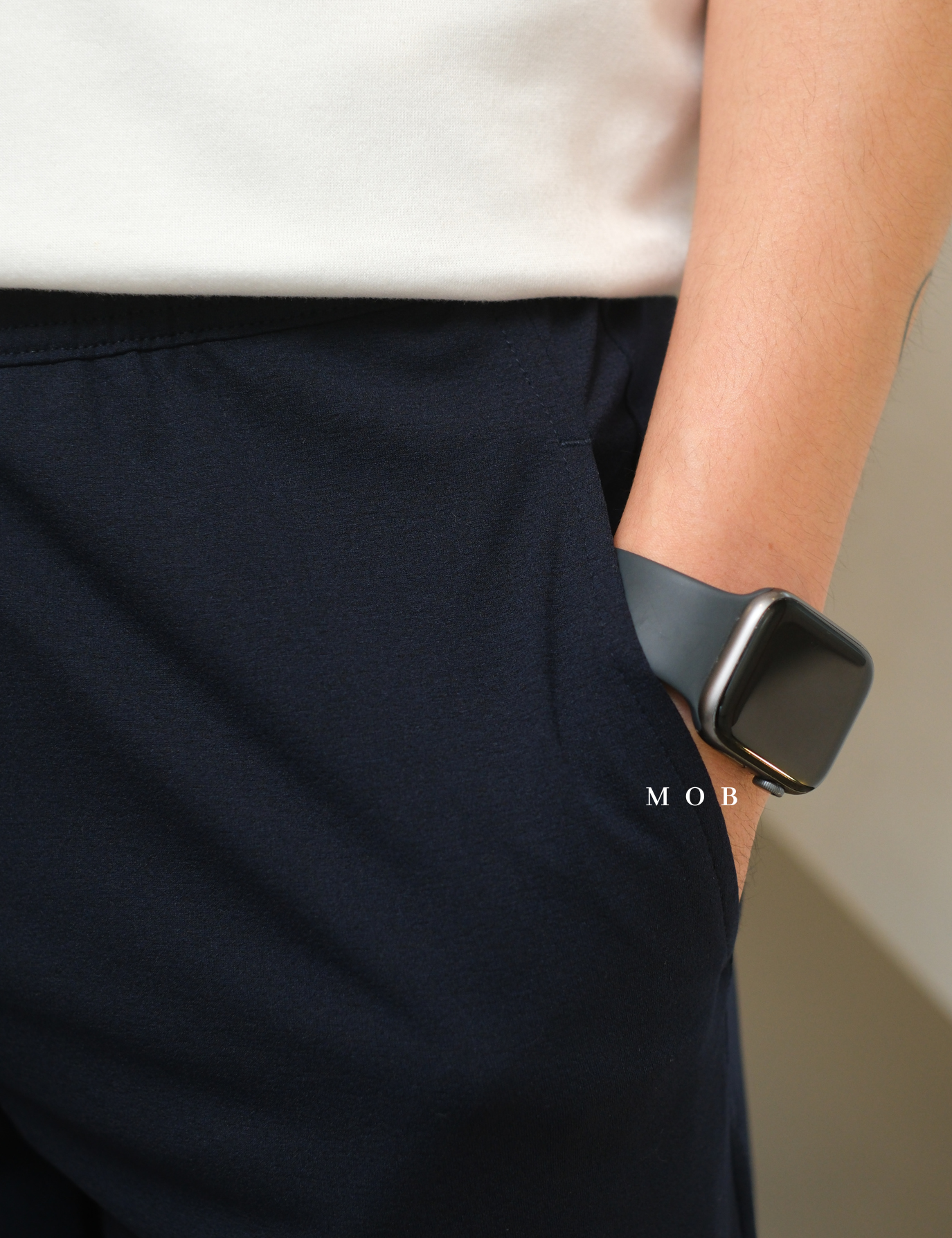 GUJP03003 Stretch Jogger Pants Navy
