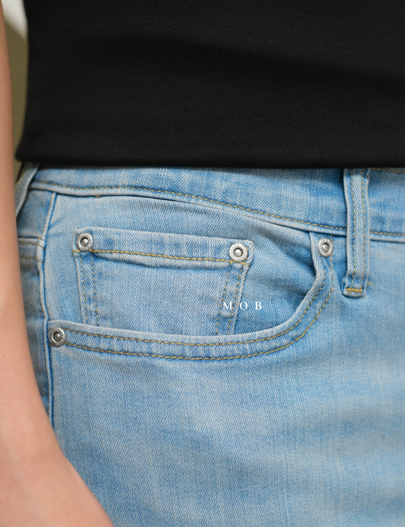 JOSPT06001A Comfort Stretch ATHLETIC Jeans Light Blue
