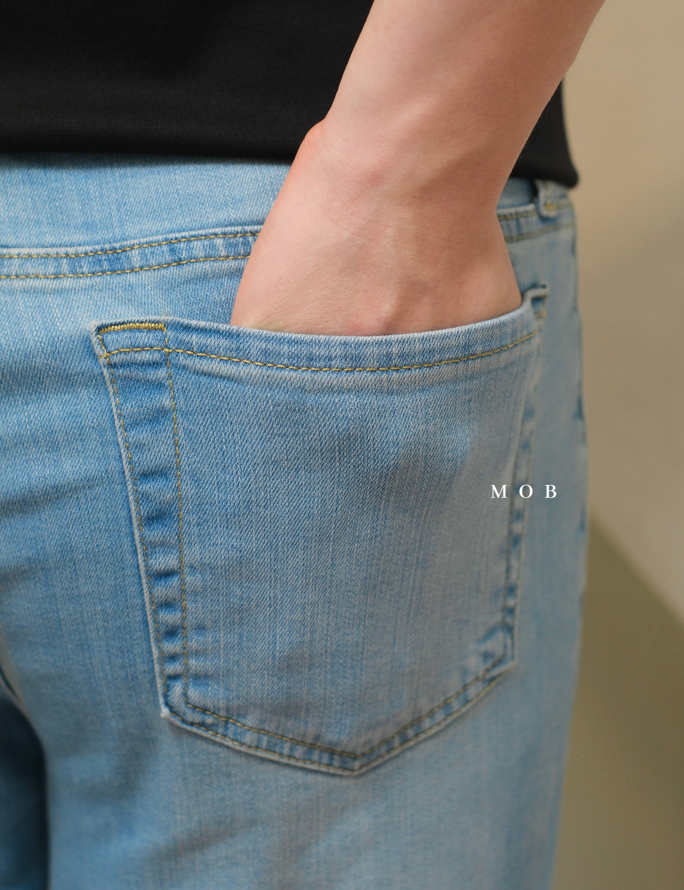 JOSPT06001A Comfort Stretch ATHLETIC Jeans Light Blue