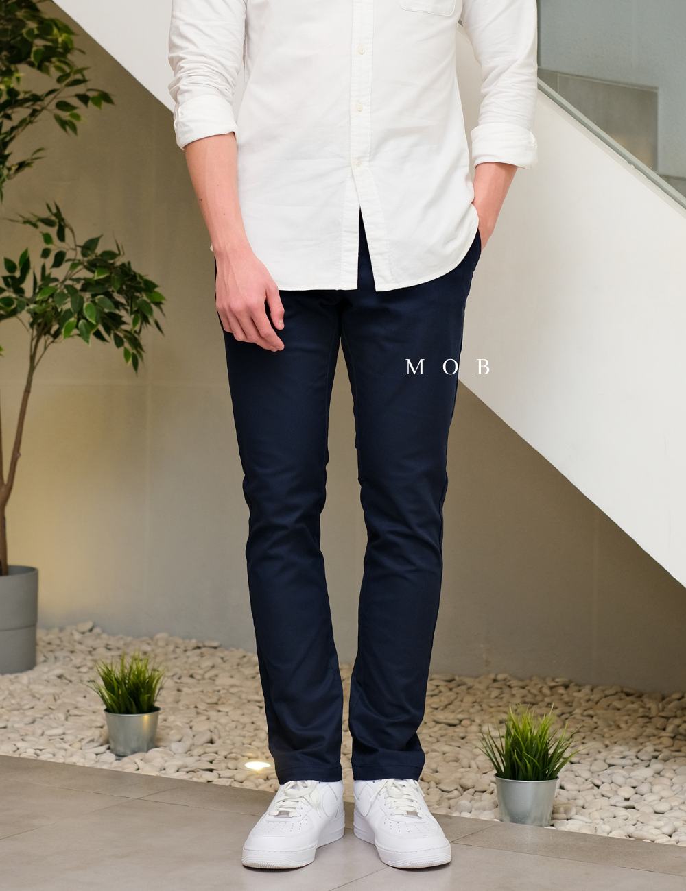 ONPT3401D Skinny Ultimate Built in Flex Chino Pants Navy