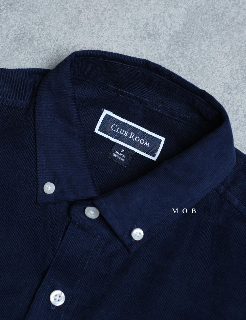 CLRLSS01001D Corduroy Shirt Jacket Navy