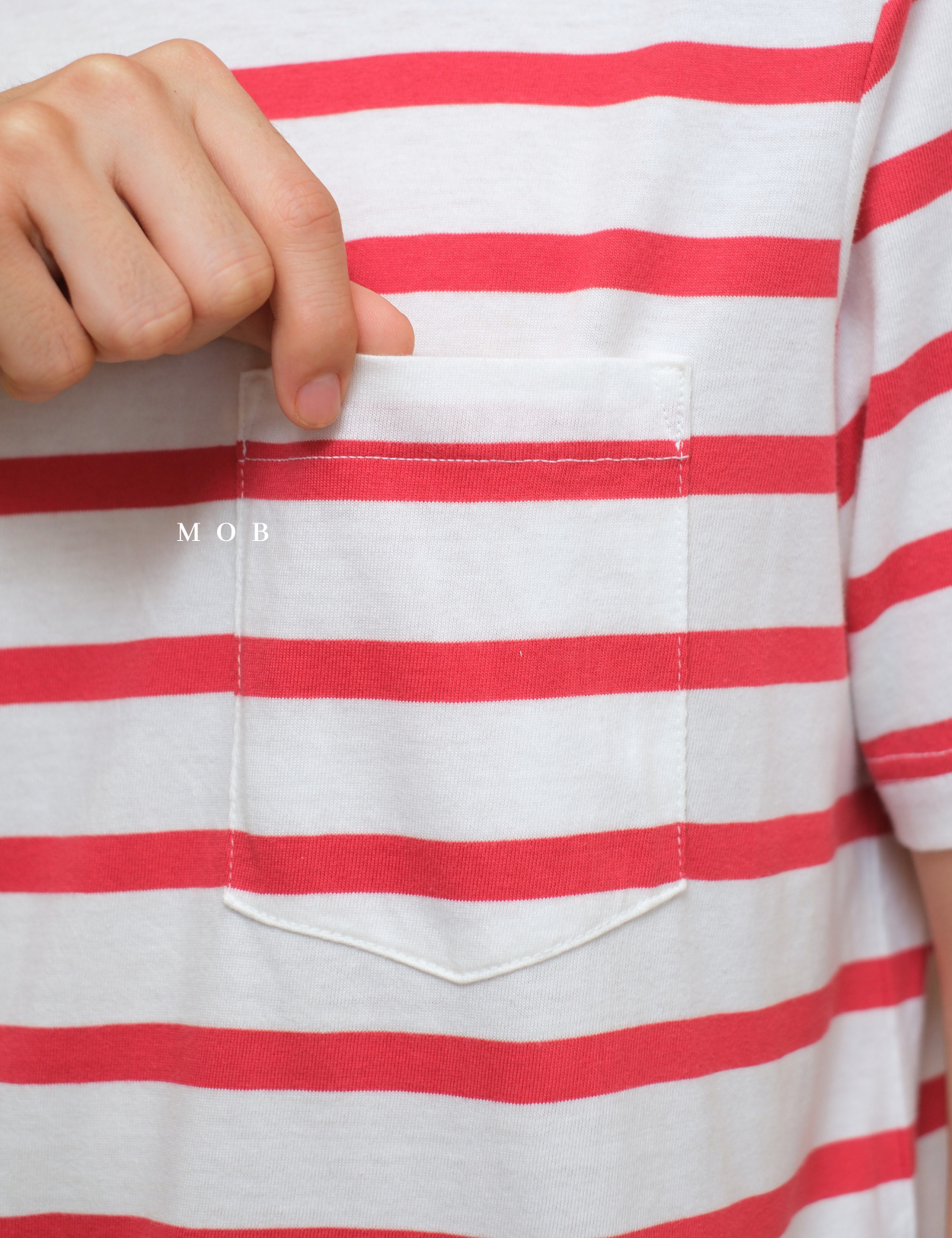 GPSST2206 Original Classic SS Tee Red Stripe