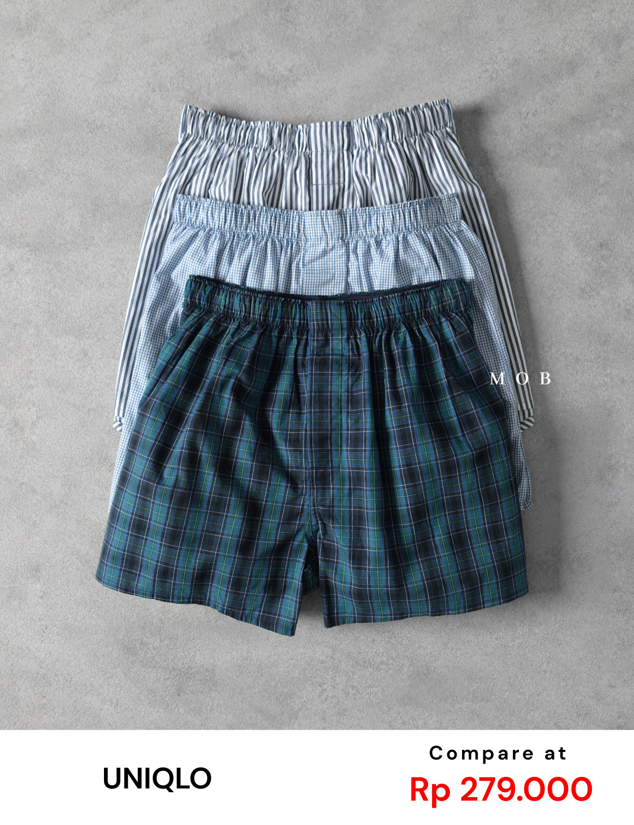 UNQB01010 Woven Trunks Type 10