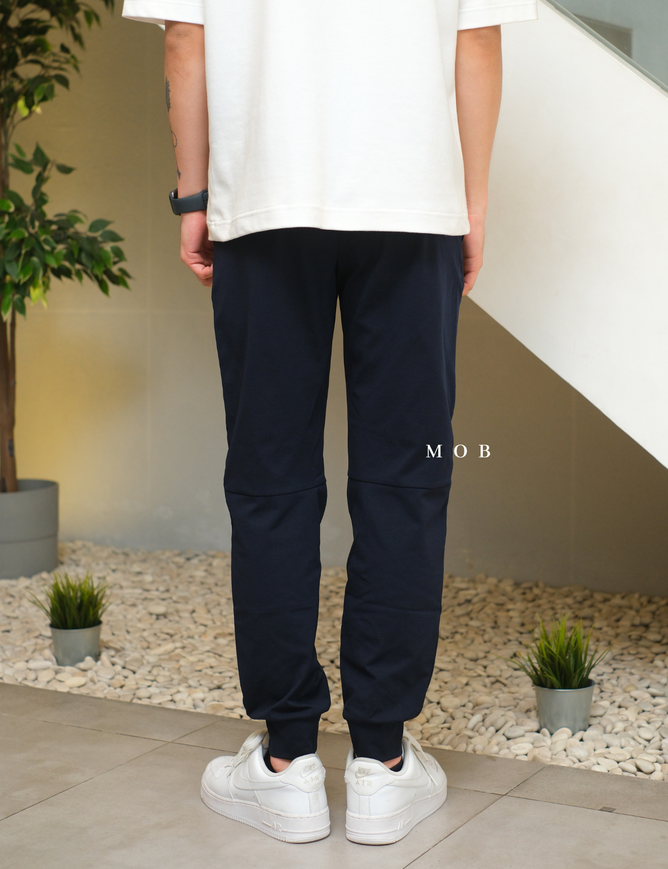 GUJP03003 Stretch Jogger Pants Navy